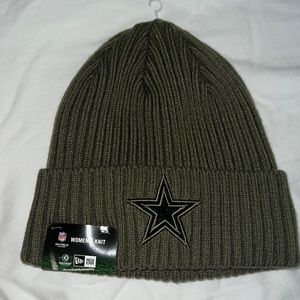 Green Cowboys Knit Hat